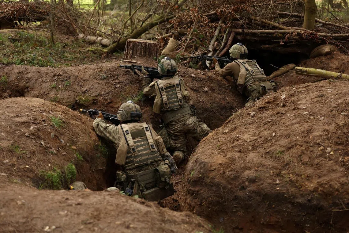 With the war in its fifth year, the fighting is raging along more than 1,200km of the frontline. 