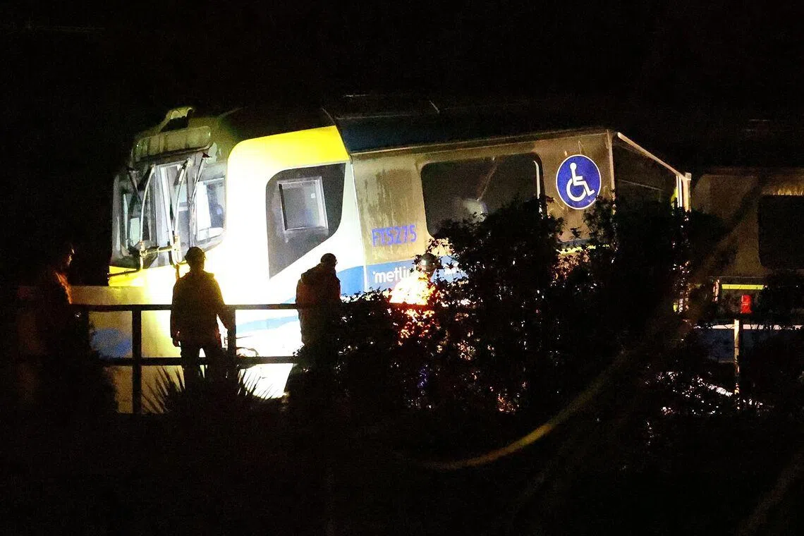 Train derails in New Zealand’s capital, six injured: Police