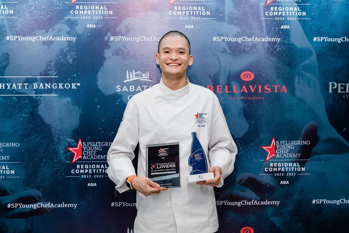 Chef Ian Goh also picked up the Food for Thought Award.