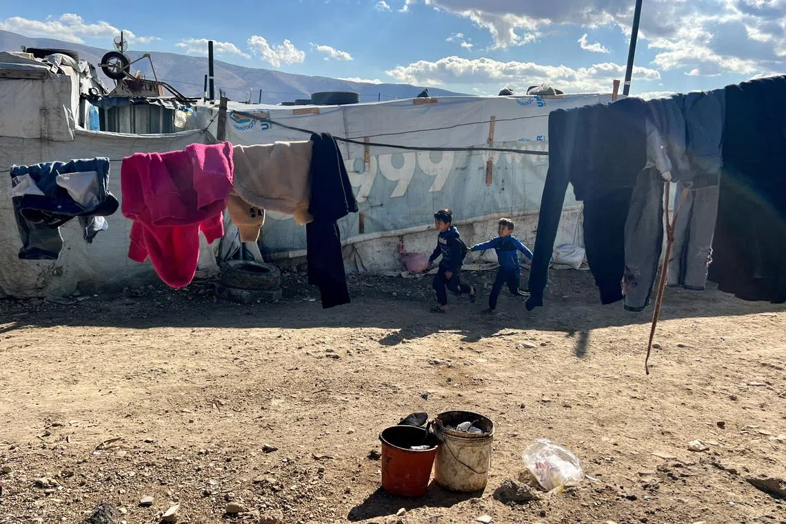 The Syrian civil war displaced half of the population internally or abroad.