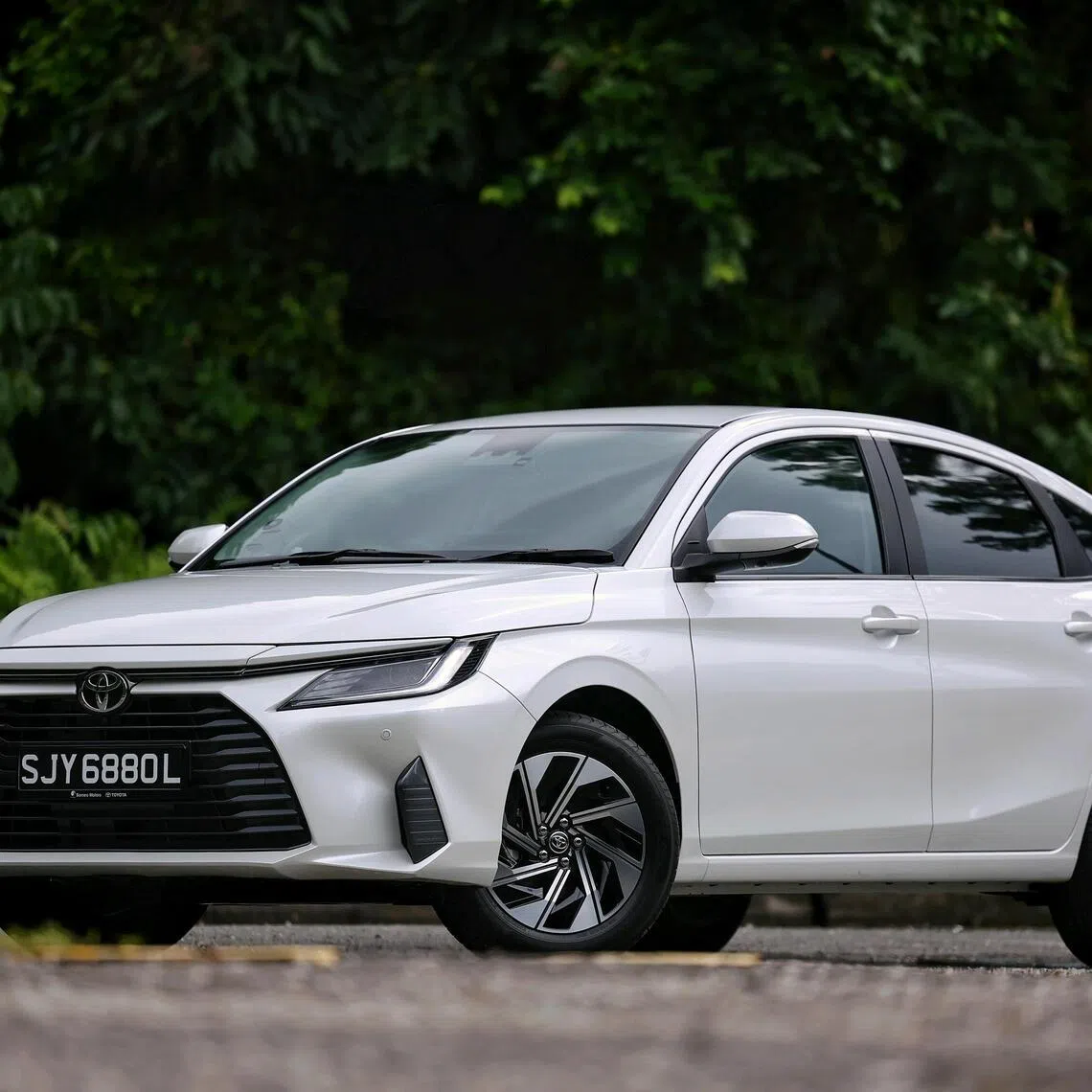 Outdoor shoot for the Toyota Vios on Jan 16, 2026. Car review: Toyota Vios.