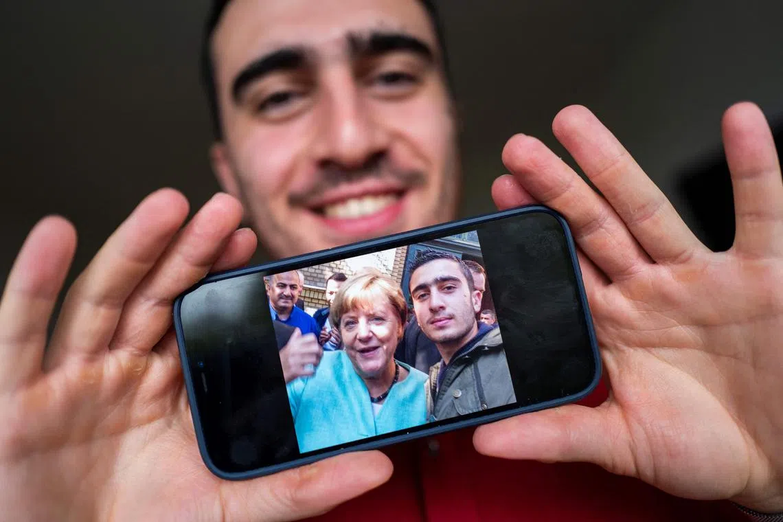 Since his famous Merkel selfie, Mr Anas Modamani has become something of a celebrity in the Syrian community.