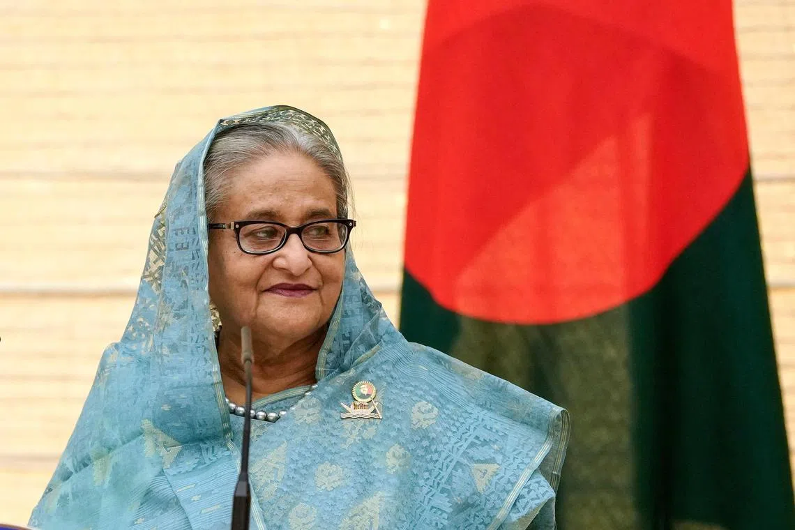 Bangladesh's Prime Minister Sheikh Hasina fled after the country was engulfed by demonstrations and violence after student protests last month. 