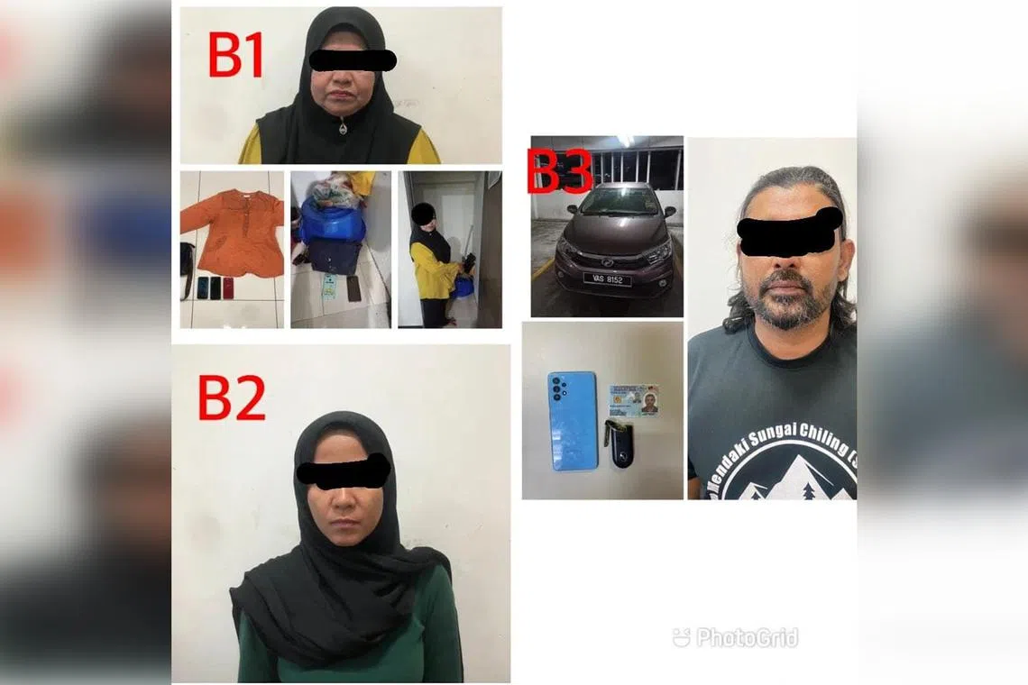 The incident took place on Feb 3 in the outskirts of Kuala Lumpur, Malaysian police said in a statement on Facebook.