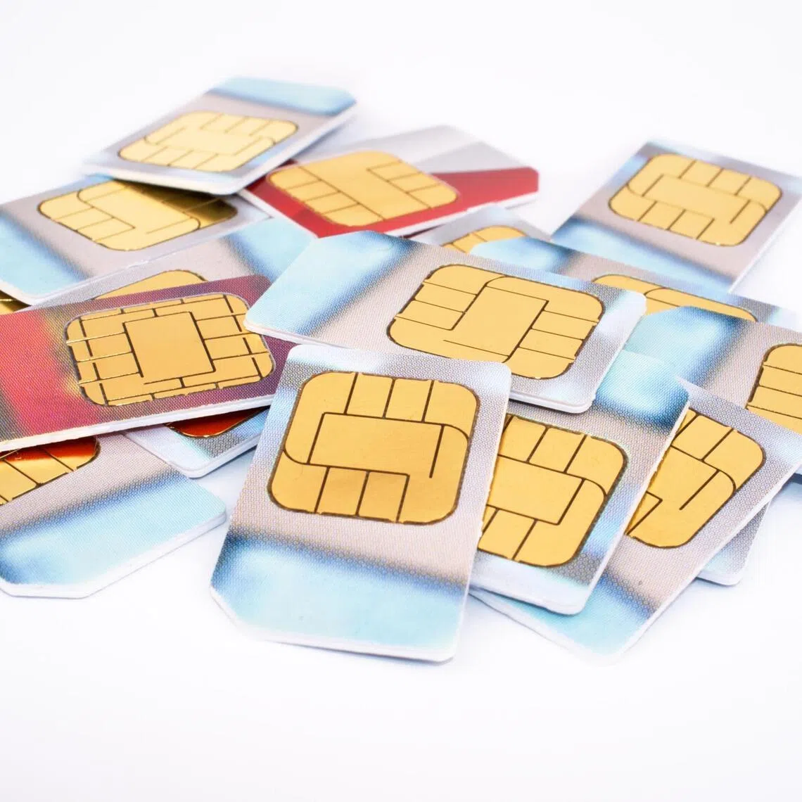 The suspects allegedly purchased SIM cards in bulk and were offered between $15 and $20 per registered card.