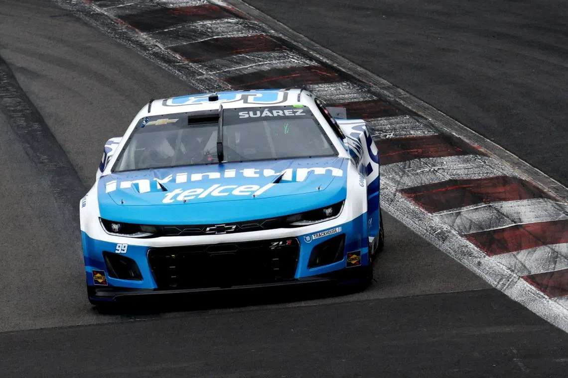 Mexican hero Suarez triumphs in rain-soaked NASCAR homecoming | The ...