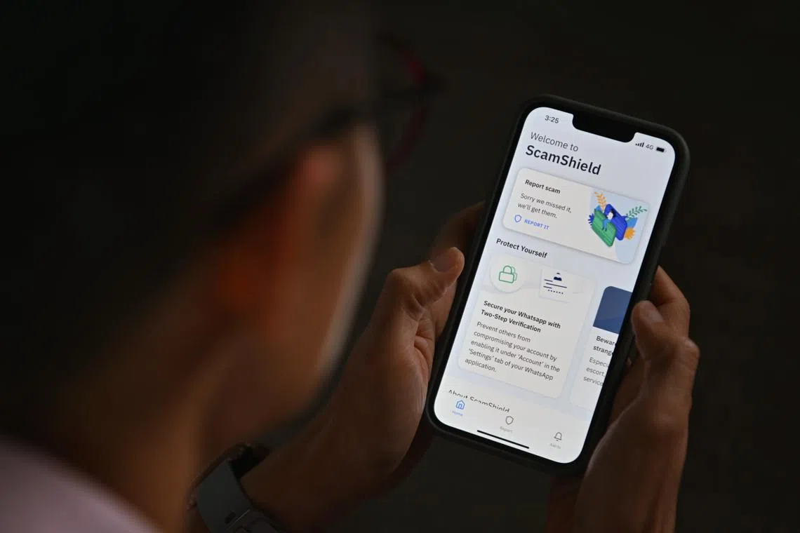 ScamShield is among the anti-scam measures implemented by the authorities in Singapore.