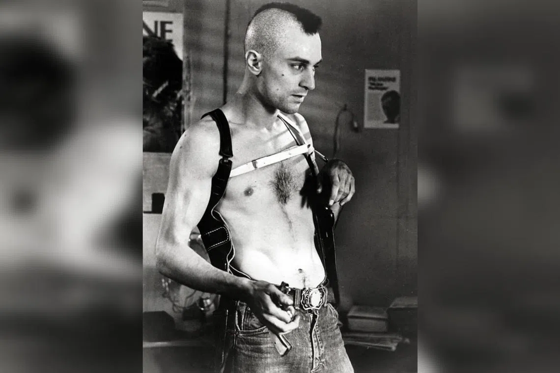 Robert De Niro in a still from Taxi Driver.