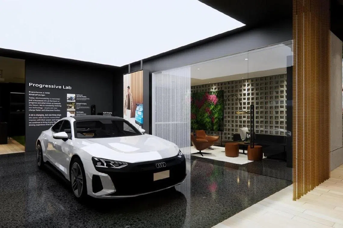 ntaudi06 - The Audi House of Progress Singapore will be ready by the end of 2024. 

Credit: Audi Singapore