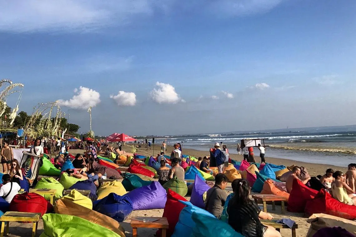 Mr Mahesh Pulandaran was in Seminyak, Bali, during his holiday in May, and a suspicious payment was made during his trip there.