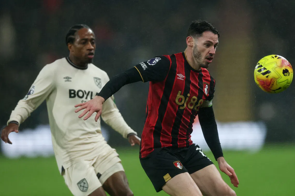 Bournemouth vs West Ham