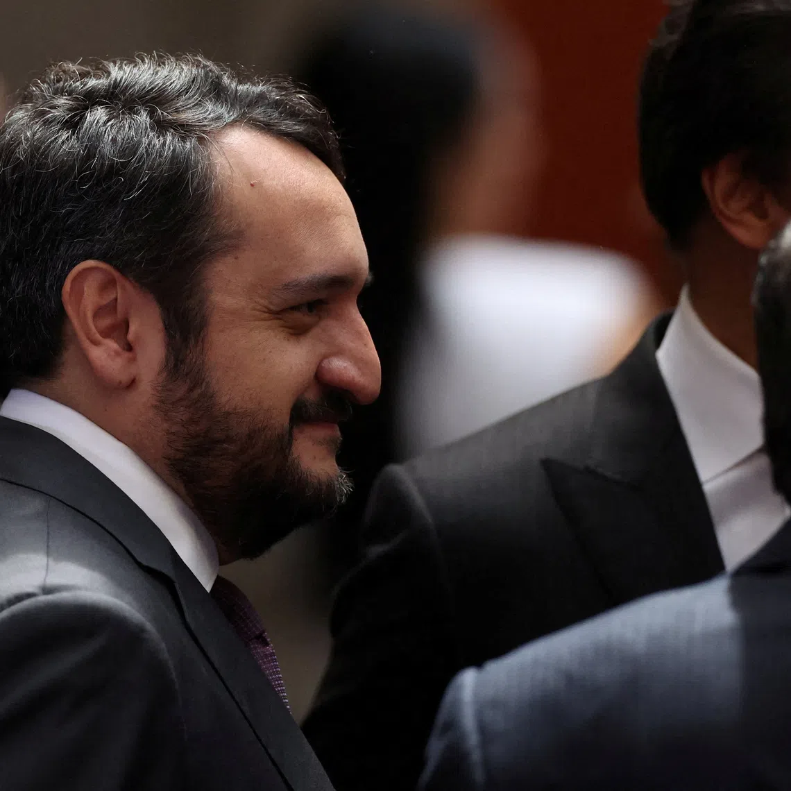 FILE PHOTO: Andres Manuel Lopez Beltran, son of former Mexican President Andres Manuel Lopez Obrador, attends Mexican President Claudia Sheinbaum's first State of the Union address at National Palace, in Mexico City, Mexico, September 1, 2025. REUTERS/Henry Romero/File Photo