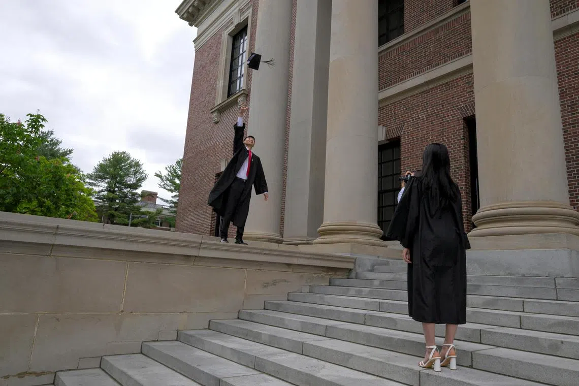 US President Donald Trump’s administration revoked Harvard University’s ability to enrol international students and is forcing current foreign students to transfer to other schools or lose their legal status.