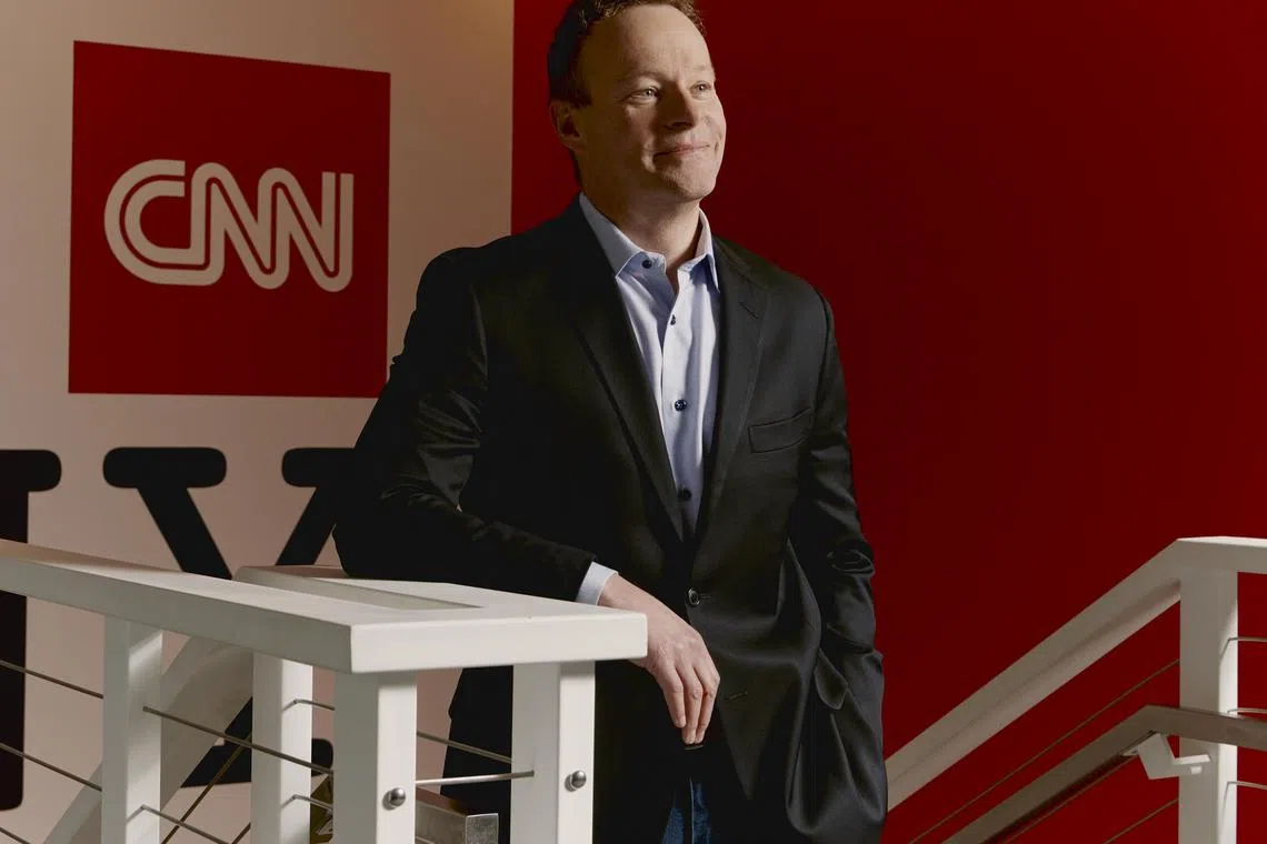 Mr Chris Licht congratulated the moderator, Ms Kaitlan Collins, on “a masterful performance” before acknowledging the public backlash. 