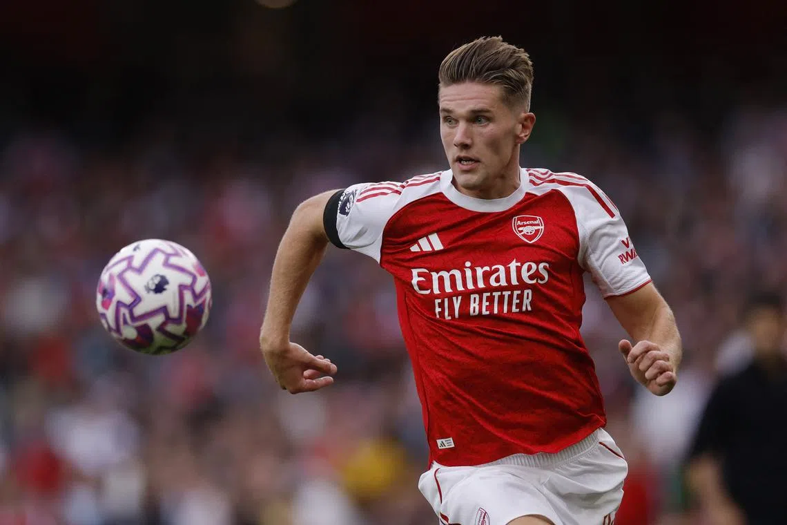 Soccer Football - Premier League - Arsenal v Leeds United - Emirates Stadium, London, Britain - August 23, 2025 Arsenal's Viktor Gyokeres in action Action Images via Reuters/Andrew Couldridge