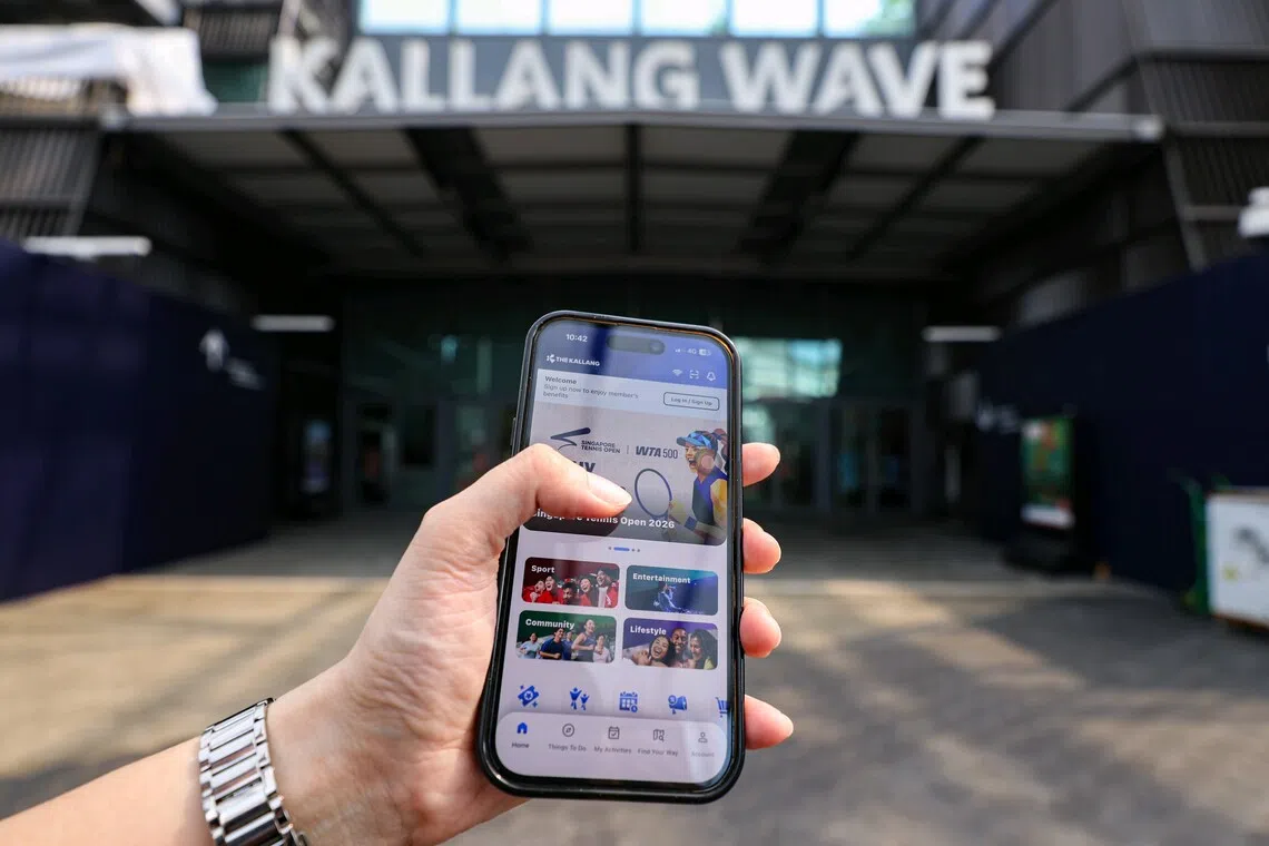 Patrons watching a sports match or concert at The Kallang in future might soon be able to use a new mobile phone app to order food and drinks from their seats without missing a beat.