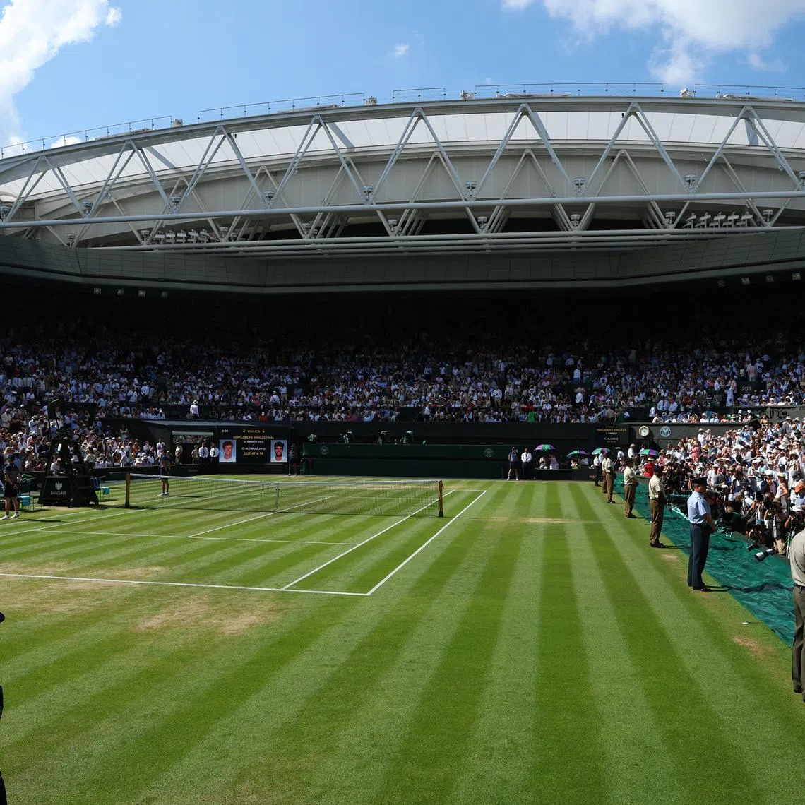 Officials want to treble the size of the main Wimbledon site, in a £200 million (S$340 million) project which would feature 39 new courts.