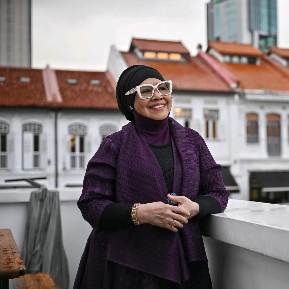 Rahimah Rahim's new music features collaborations with younger Singapore musicians.