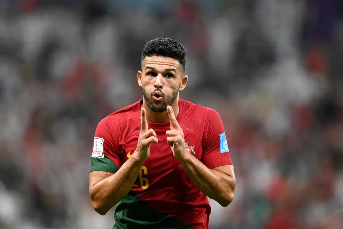 “Pistoleiro” Goncalo Ramos fired Portugal into the World Cup quarter-finals.