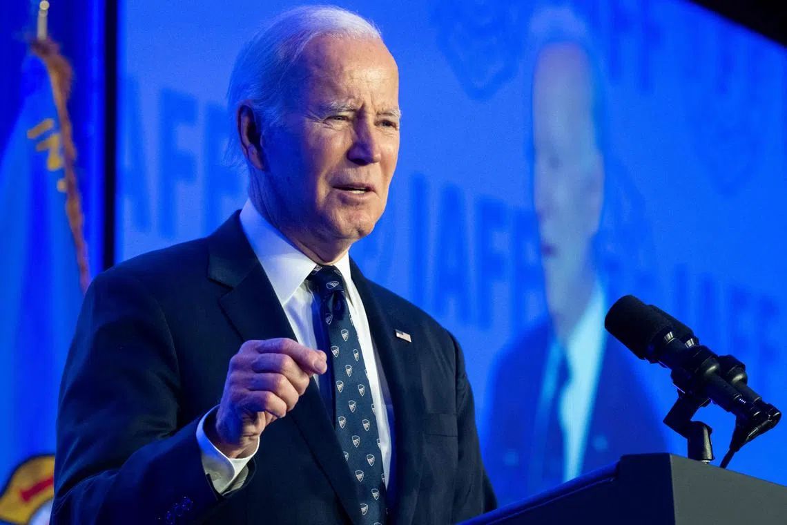  US President Joe Biden will host leaders of Australia and Britain in San Diego next week to chart a way forward on providing nuclear-powered submarines to Australia.