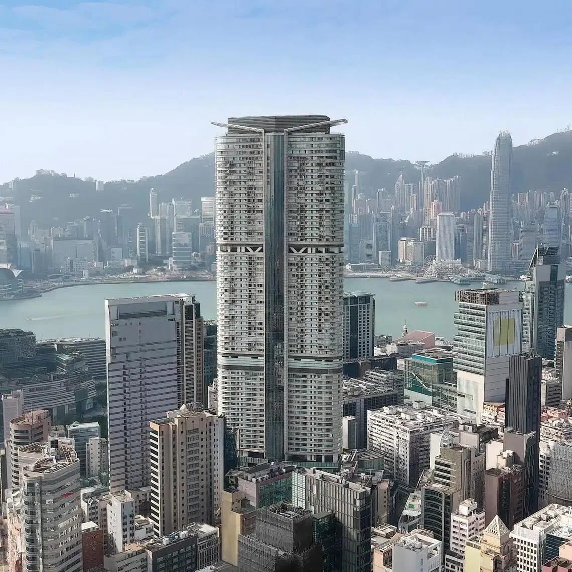 The Hyatt Regency hotel in Tsim Sha Tsui, Hong Kong.