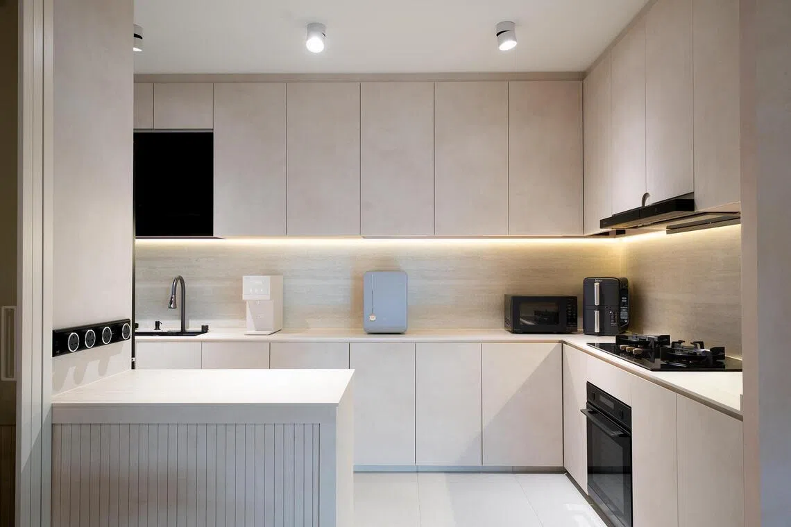 Melody and Zegna spent an average of $52,000 on renovations for their BTO flat.