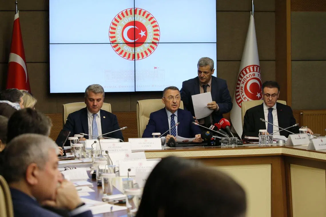 The move by the Turkish parliament’s foreign affairs committee paves the way to a vote by the full parliament.