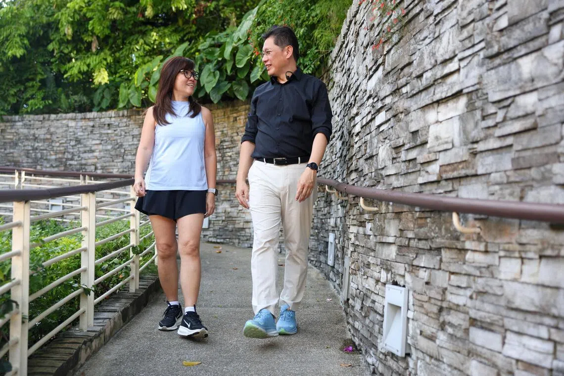 Exercise is harder than usual for them but worth it | The Straits Times