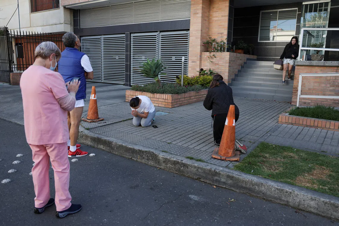Major quake rocks Colombia and other countries, causing damage and injuries