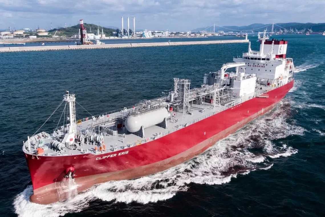 Seatrium will conduct a full-scale retrofit of a carbon-capture and storage system aboard Clipper Eris, an ethylene carrier owned by Solvang.