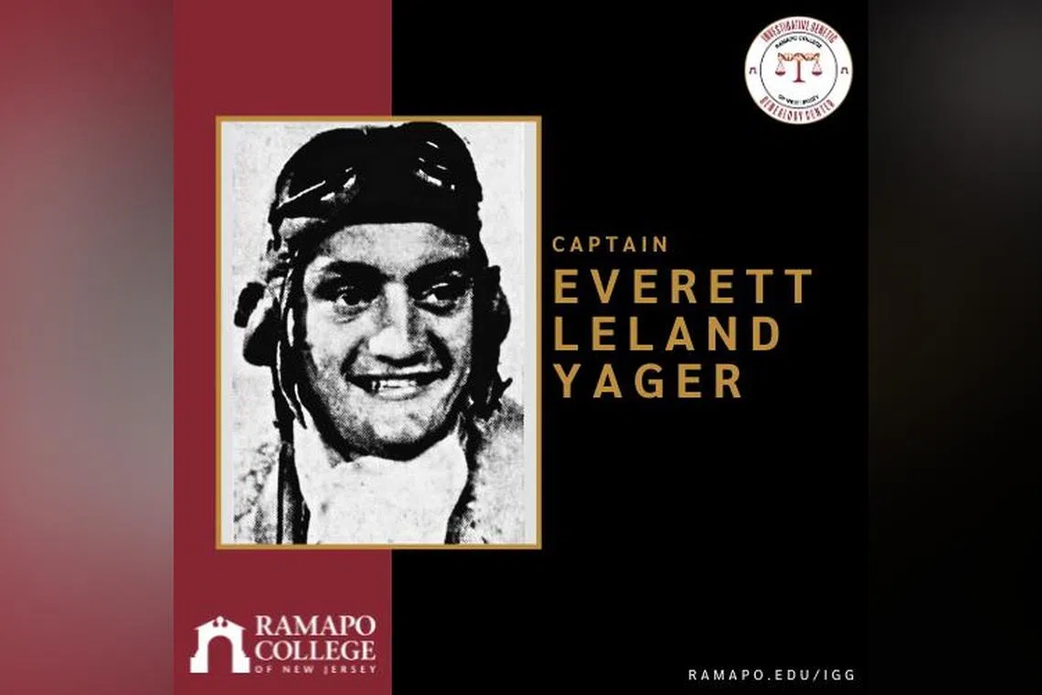 Everett Leland Yager, a US Marine Corps captain, was 30 years old when his plane crashed during a training exercise July 31, 1951.