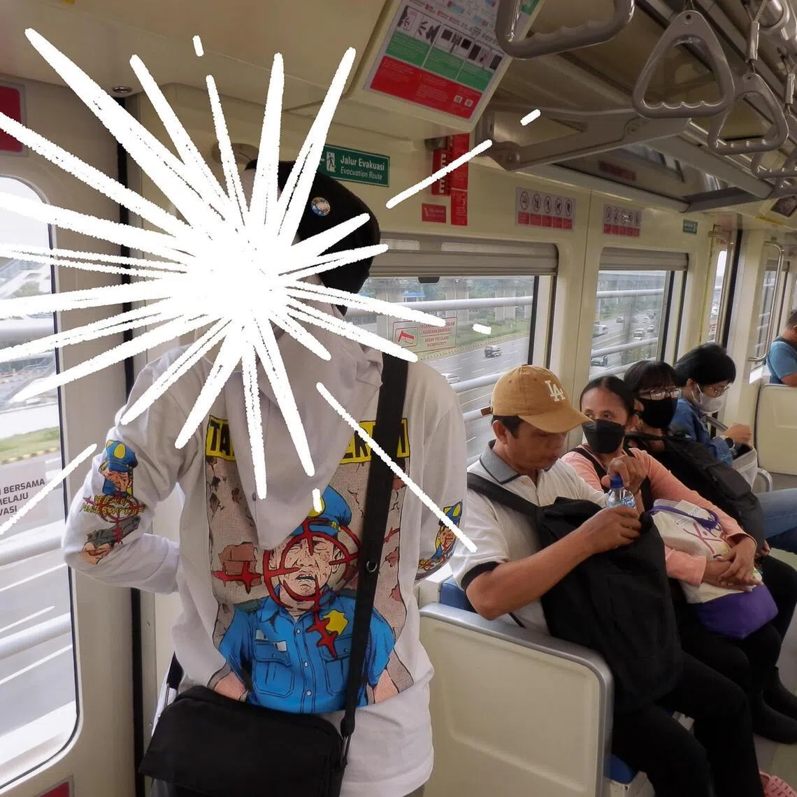 Indonesian photographer Husna focuses on the signature Muslim headgear in Hijab/I.
 