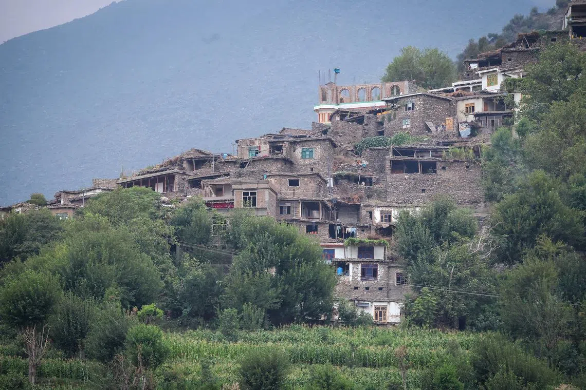 Rescue operations were carried out in four villages in Kunar on Sept 1 after the quake struck.