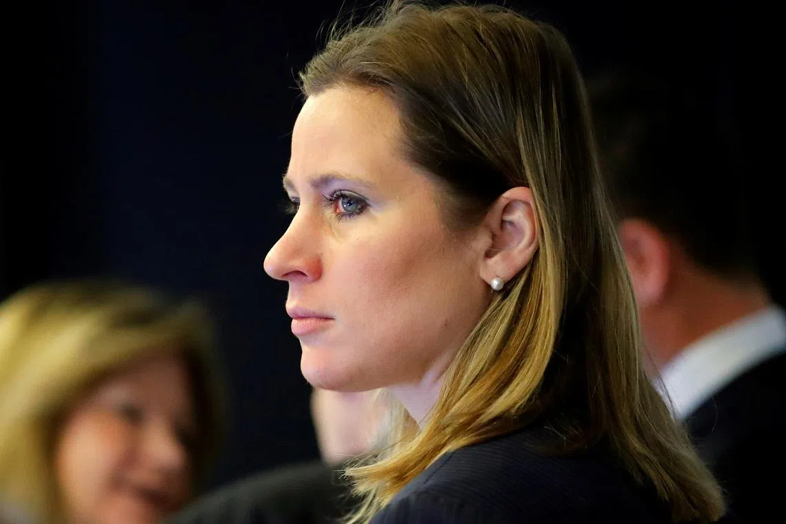 International Olympic Committee (IOC) member Angela Ruggiero arrives for an Executive Board meeting in Pully near Lausanne, Switzerland December 6, 2017. REUTERS/Denis Balibouse