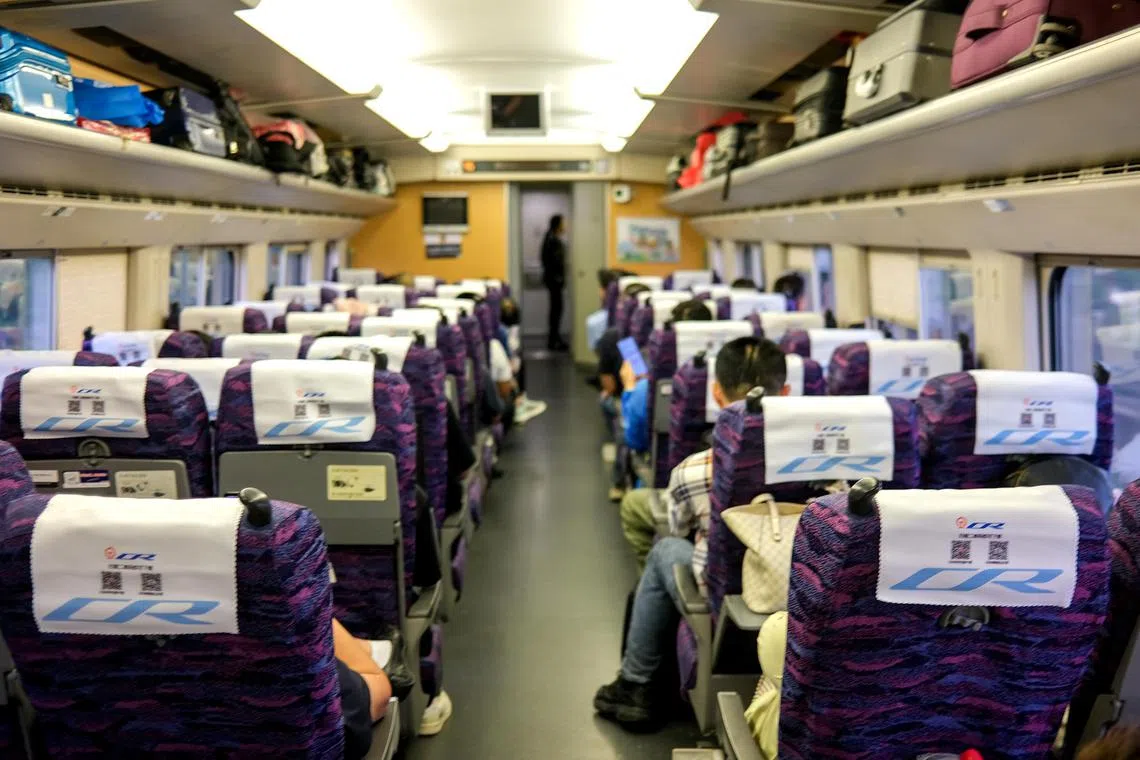 awtrain - A new sleeper train connecting Beijing to Hong Kong was launched on June 15. The journey, which takes 12 hrs 34 minutes from Beijing, is half the time of the previous service suspended in 2020 due to the pandemic.

By and Copyright: Aw Cheng Wei