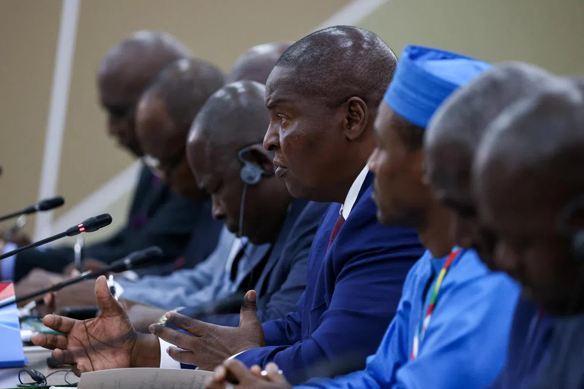 African leaders urged Russia to renew a deal on the safe wartime export of Ukrainian grain that Moscow tore up last week.