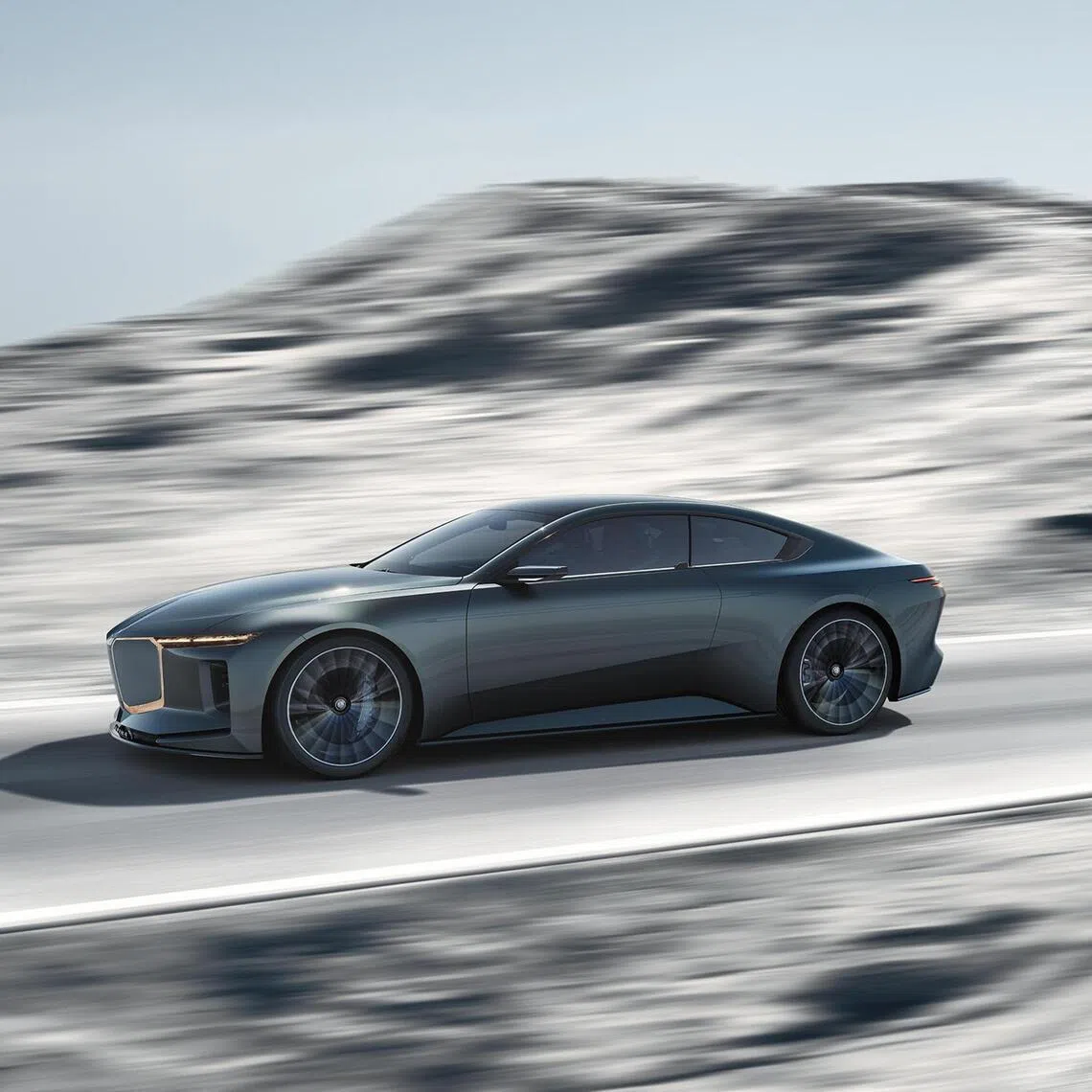 The Vision BMW Alpina hints at the future direction of the brand as a part of the larger BMW Group. 