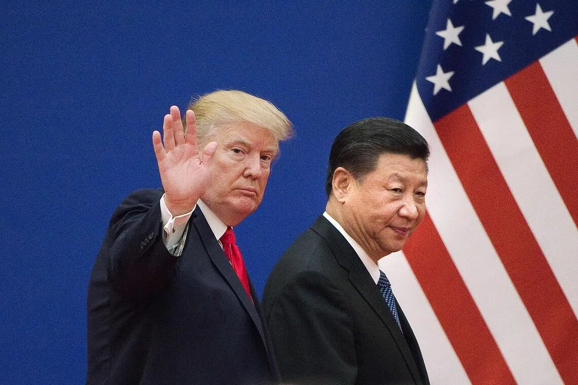 美国总统唐纳德·特朗普表示，他与中国领导人习近平关系良好。