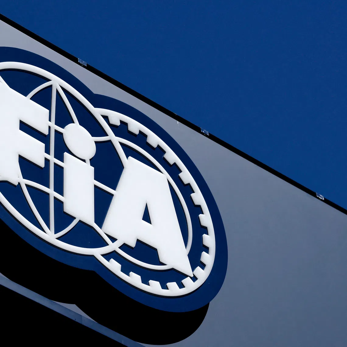 Formula One F1 - Monaco Grand Prix - Circuit de Monaco, Monaco - May 22, 2025 General view of the FIA logo ahead of the Monaco Grand Prix REUTERS/Stephanie Lecocq