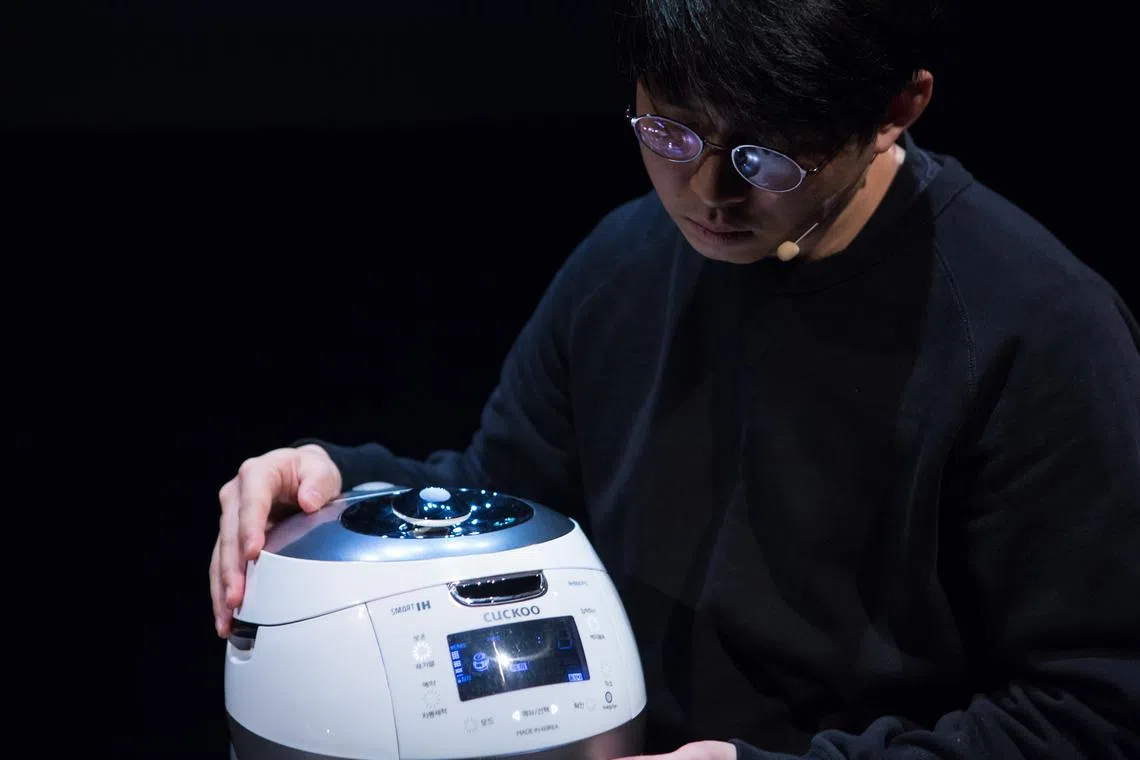 South Korean artist Jaha Koo presents Cuckoo and Lolling & Rolling as part of this year's Singapore International Festival of Arts (Sifa). 