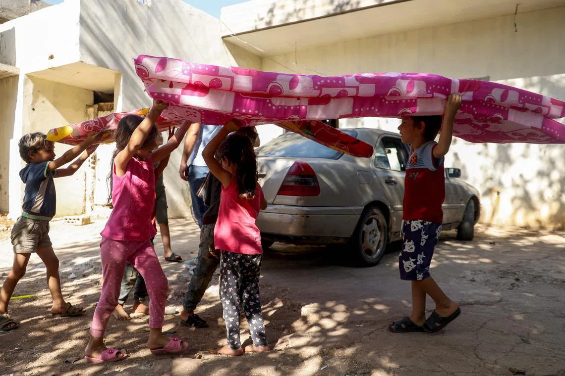 Over 450 million children lived in conflict zones as of the end of 2022, and 40 per cent of the 120 million displaced people at the end of April were children.