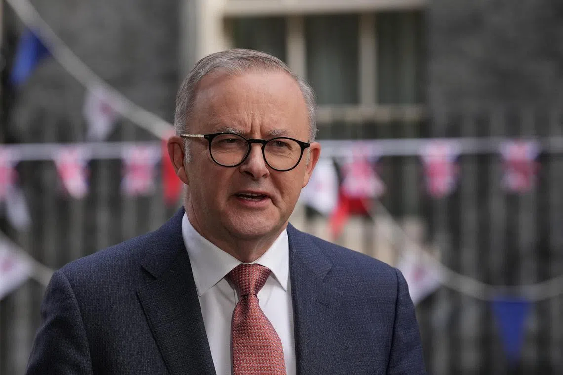 Mr Anthony Albanese said the leaders had agreed to work to reschedule Mr Biden’s visit to Australia “at the earliest opportunity”. 