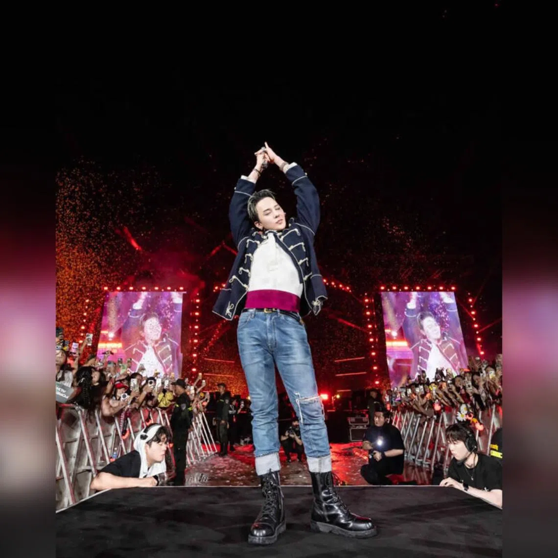 K-pop singer G-Dragon topped China's QQ Music annual chart on Jan 9.