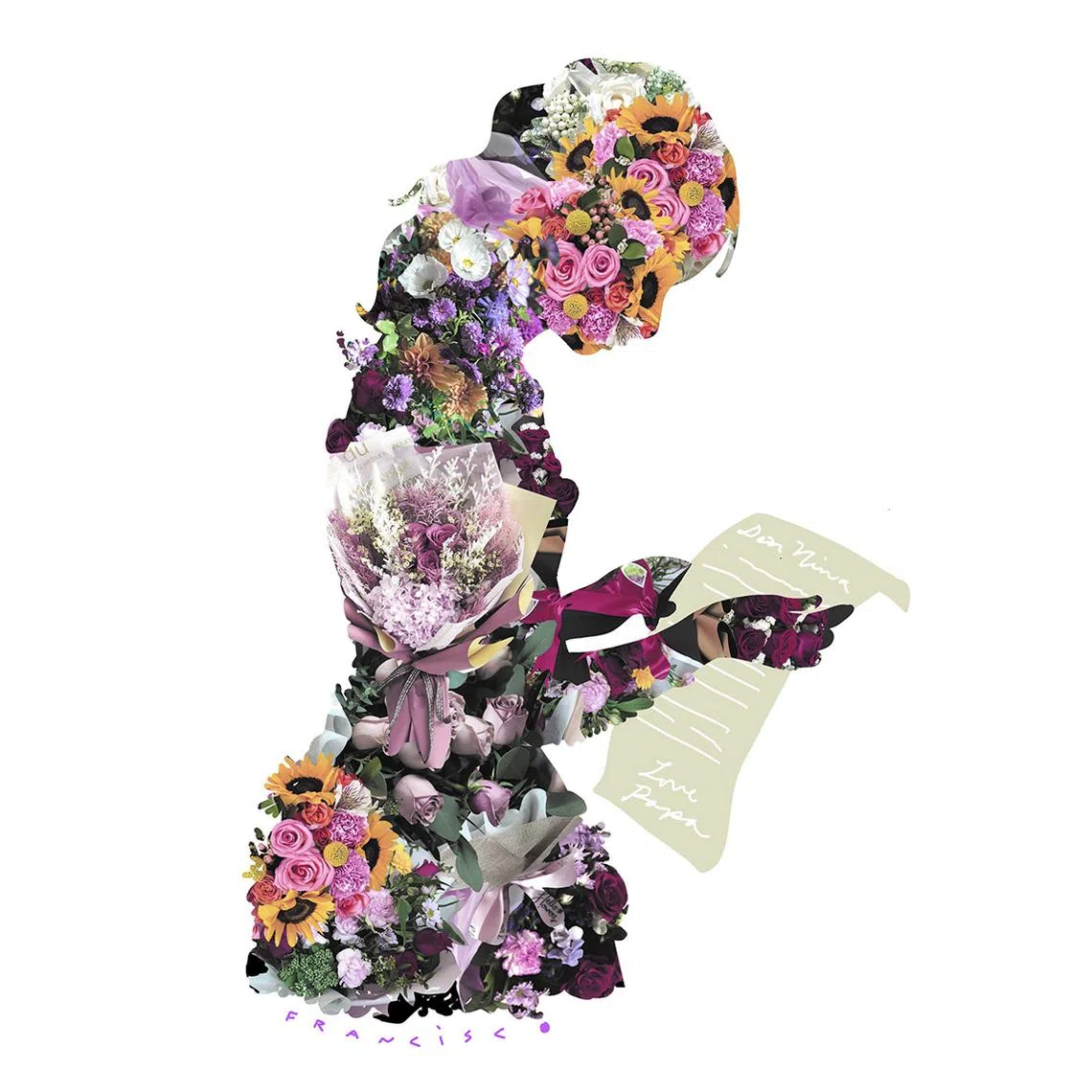 Some fathers can offer their children more material comforts, others show their love in different ways.