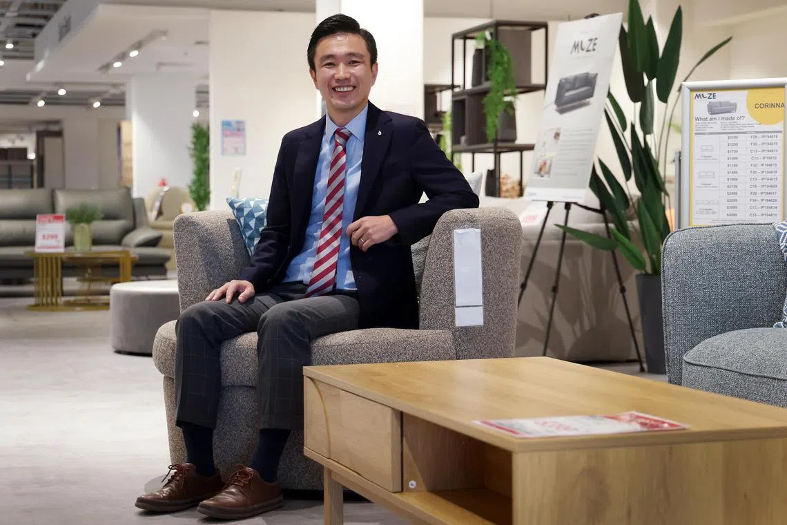 ST20241002_202452400292/tgcompany/Timothy Goh/Jason Quah

In Good Company - Harry Higashiura, COURTS country CEO for Singapore and Malaysia, pictured Oct 2, 2024.