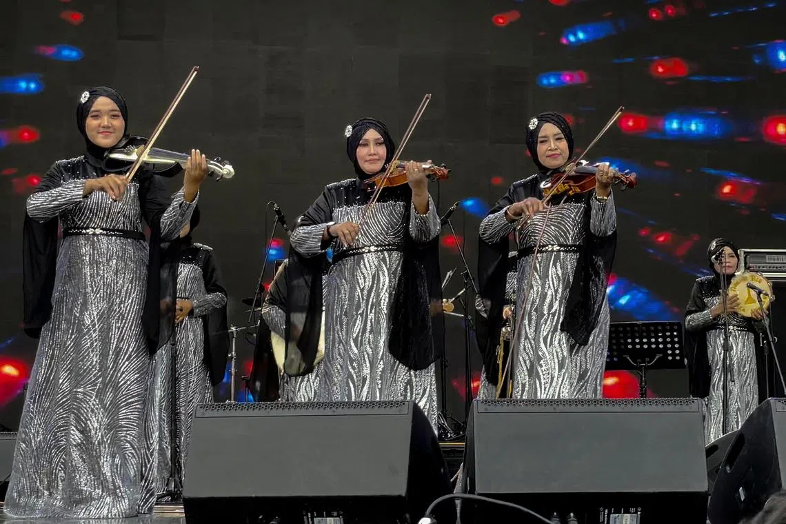 Nasida Ria's humorous Islamic pop tunes have caught on with young people looking for some levity in their playlists.