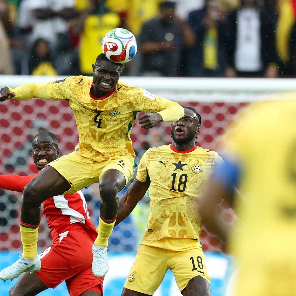 Ghana defender Jonas Adjei Adjetey in action against Panama on June 17.