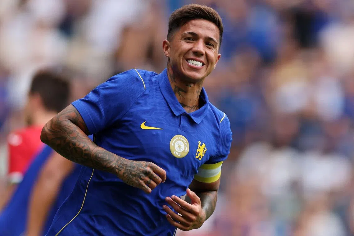 Chelsea’s Argentinian midfielder Enzo Fernandez told the Blues in May 2026 that he wanted to leave.