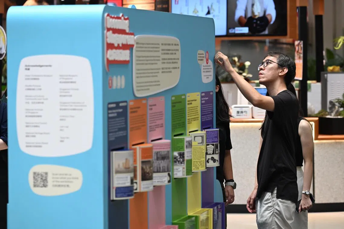 The exhibition will be at Chinatown Point from Aug 25 to Sept 11 before moving to One Punggol from Sept 12 to Oct 2.
