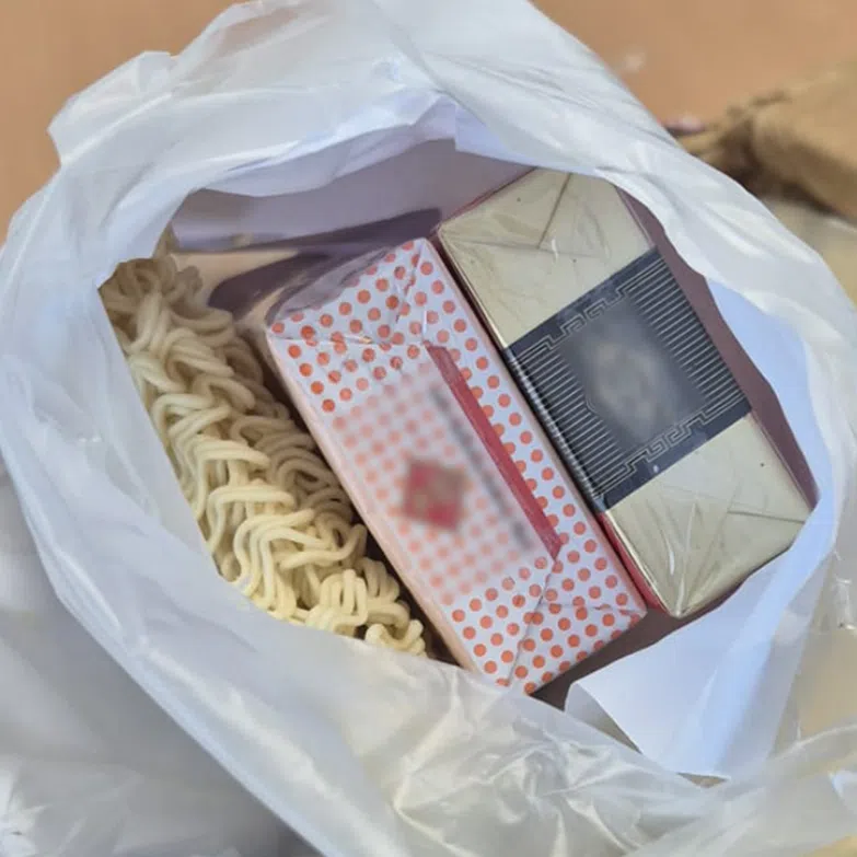 More than 9,300 sticks of duty-unpaid cigarettes concealed within the parcels declared as instant noodles.